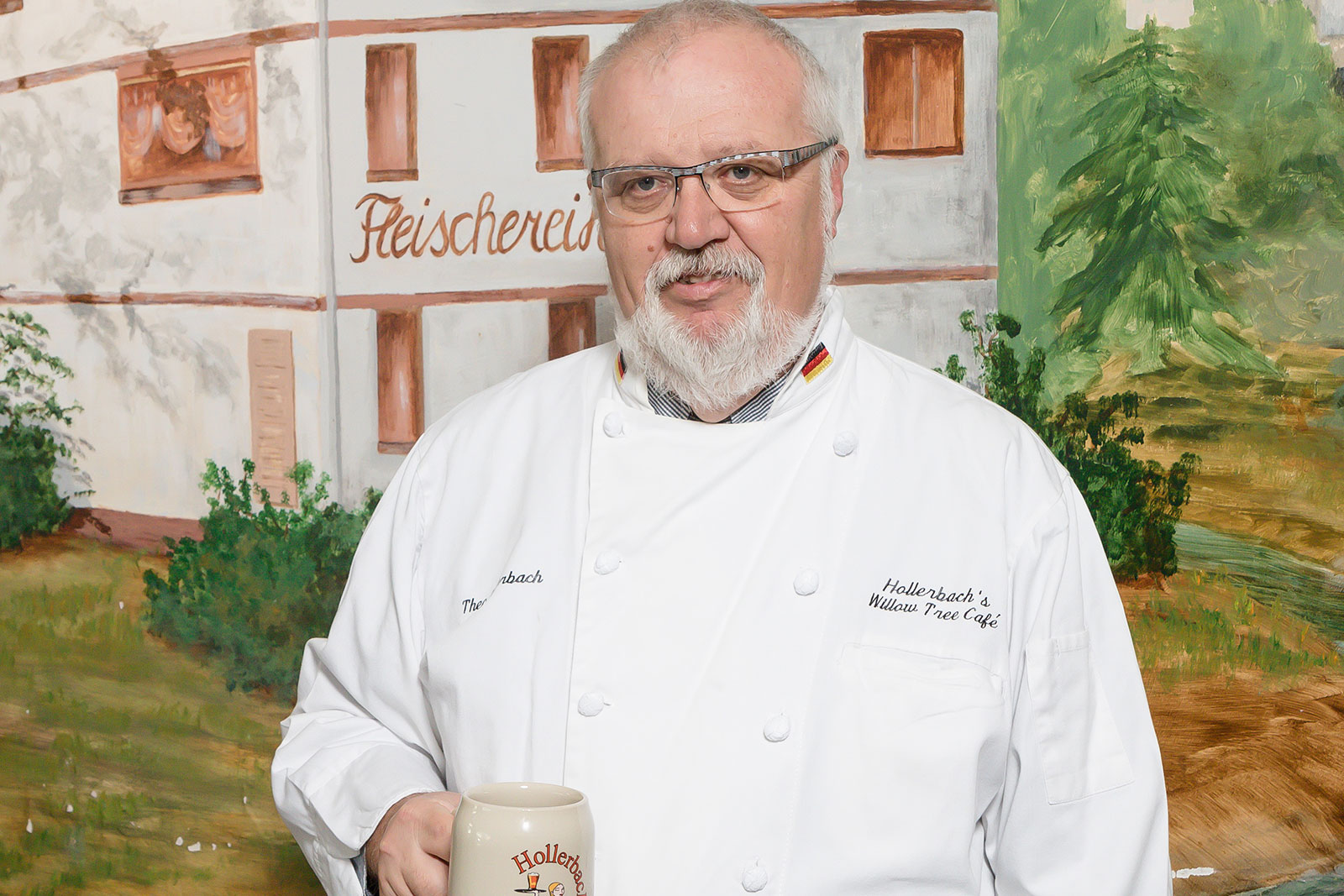 THEO HOLLERBACH -OWNER OF HOLLERBACH’S WILLOW TREE CAFÉ